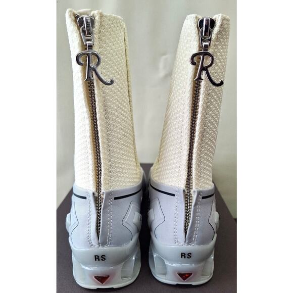 RAF Simons Cyfloid-4 Zip-up High-top Boots cream size 42 - Picture 8 of 8